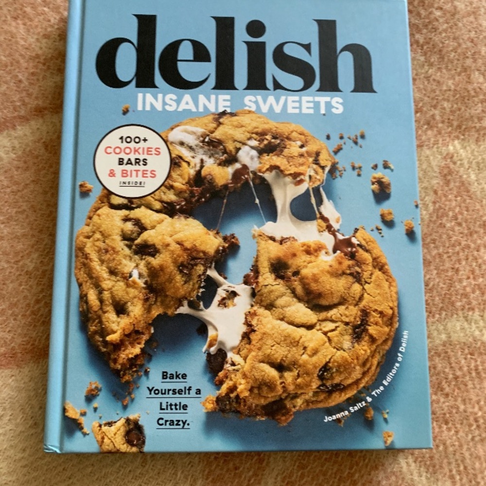 Insane Sweets Cookbook - Blue Cover